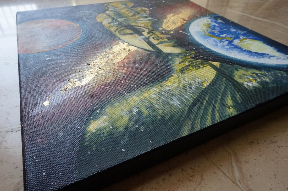 Meditating Buddha: Peace Within You : Detailed Acrylic & Mixed Media Painting Workshop