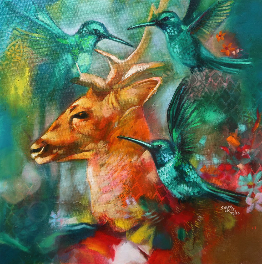 " Wild and free " Original Art