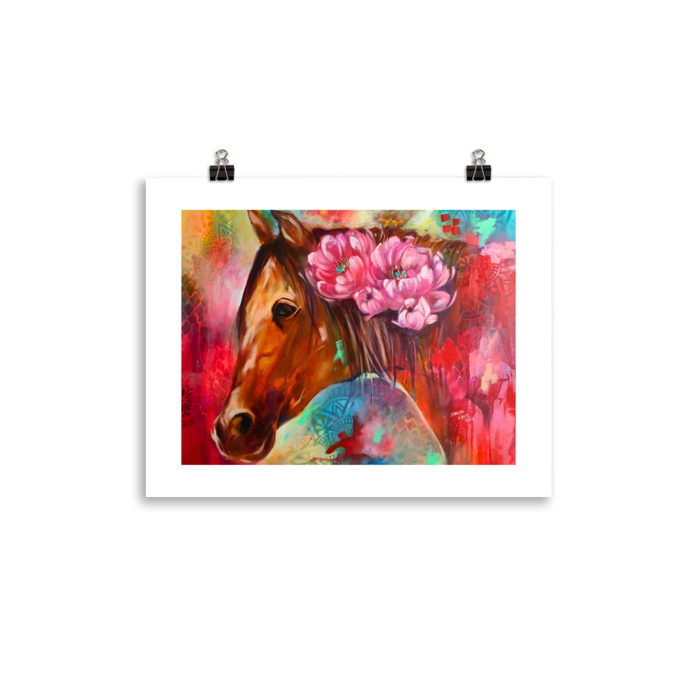 FINE ART PRINT :- “ Be your own beautiful “