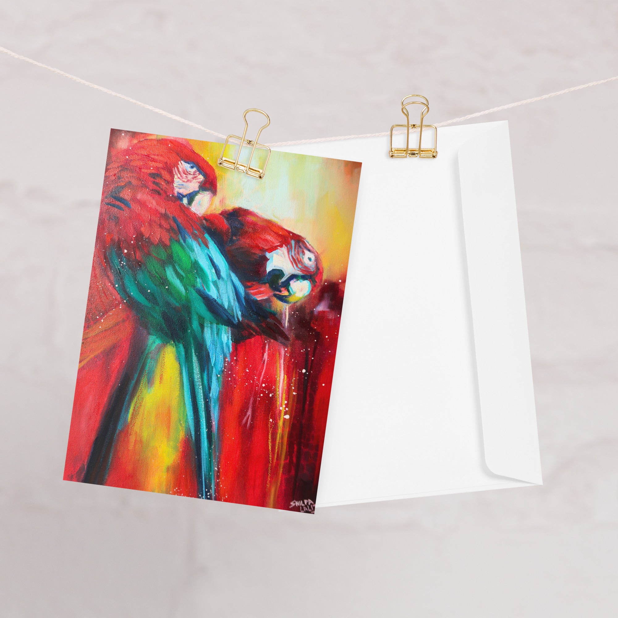 GREETING CARD ( PACK OF 5 ) - COVER ME IN LOVE