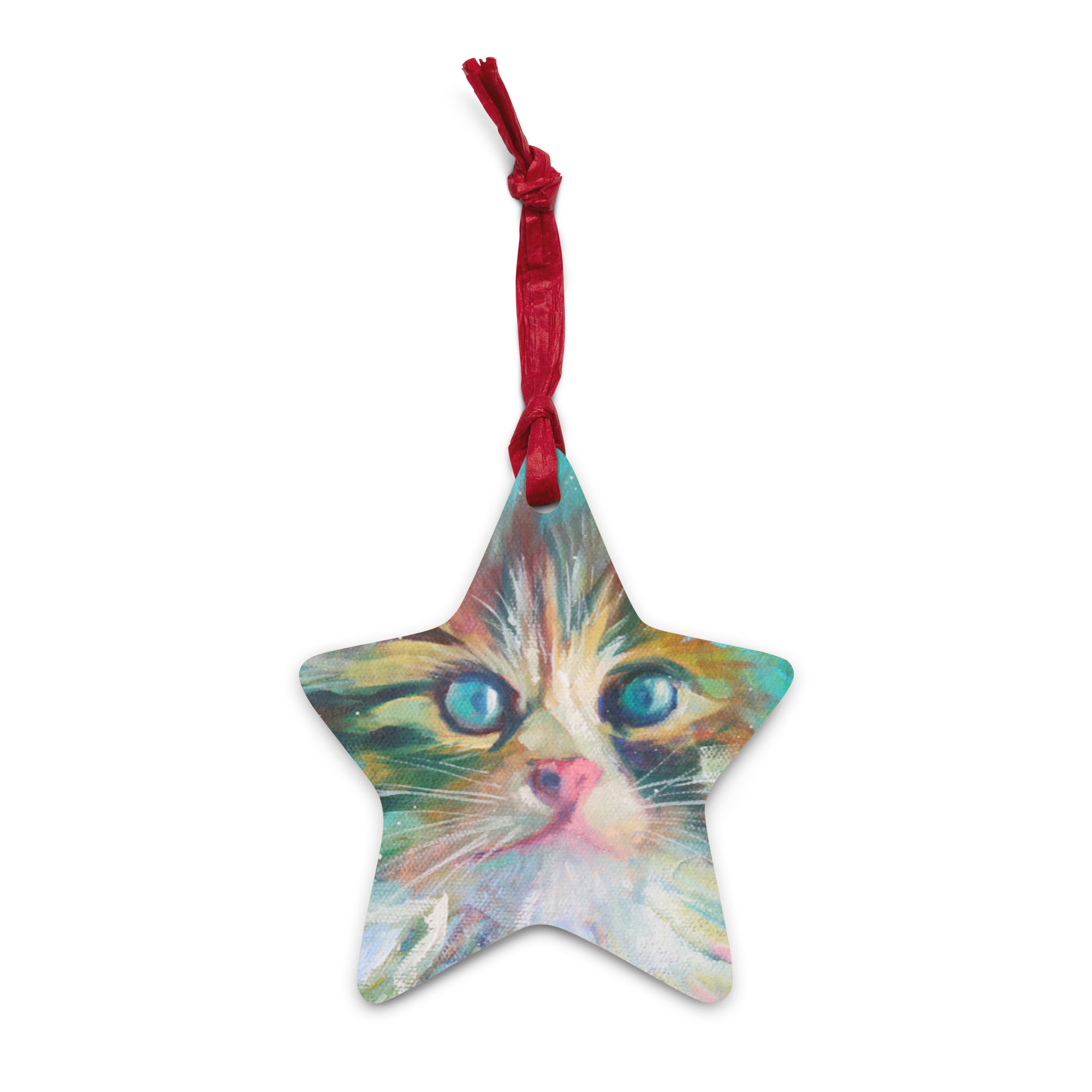 Wooden ornament - Crystal