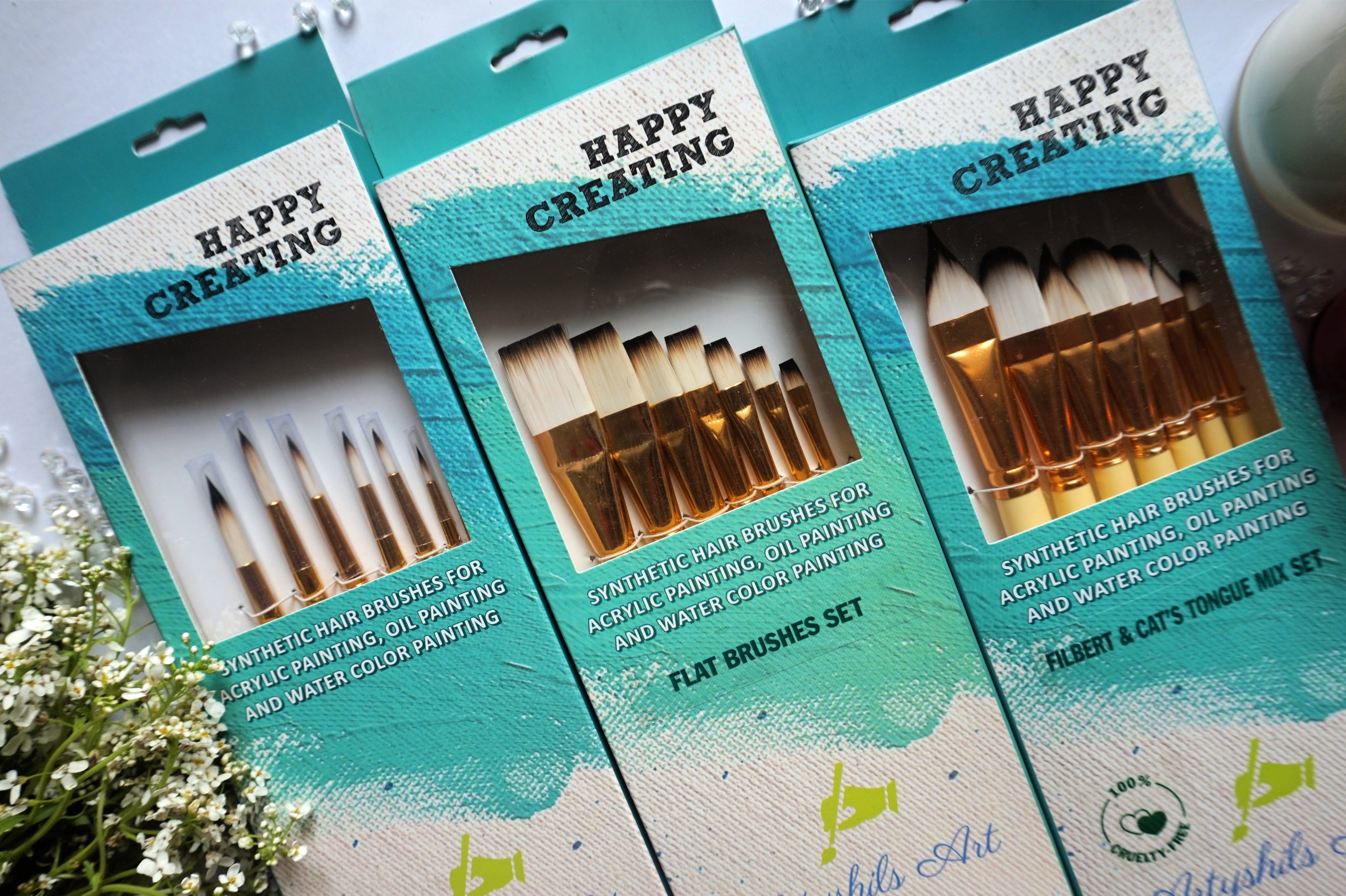 COMBO 16 :- Round set + Flat set + Mix set