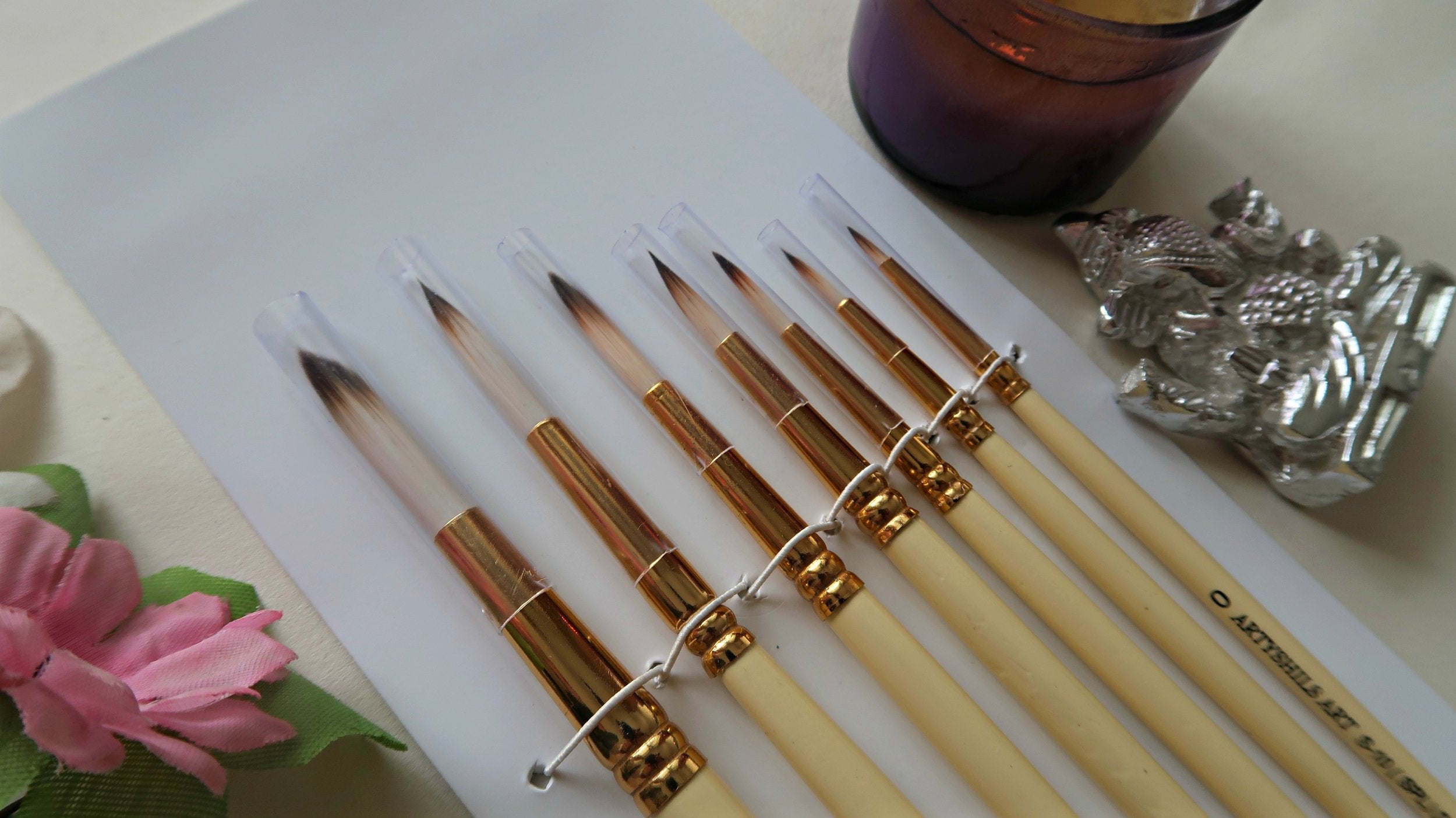 COMBO 20 :- Round set + Round PLUS Brushes sets