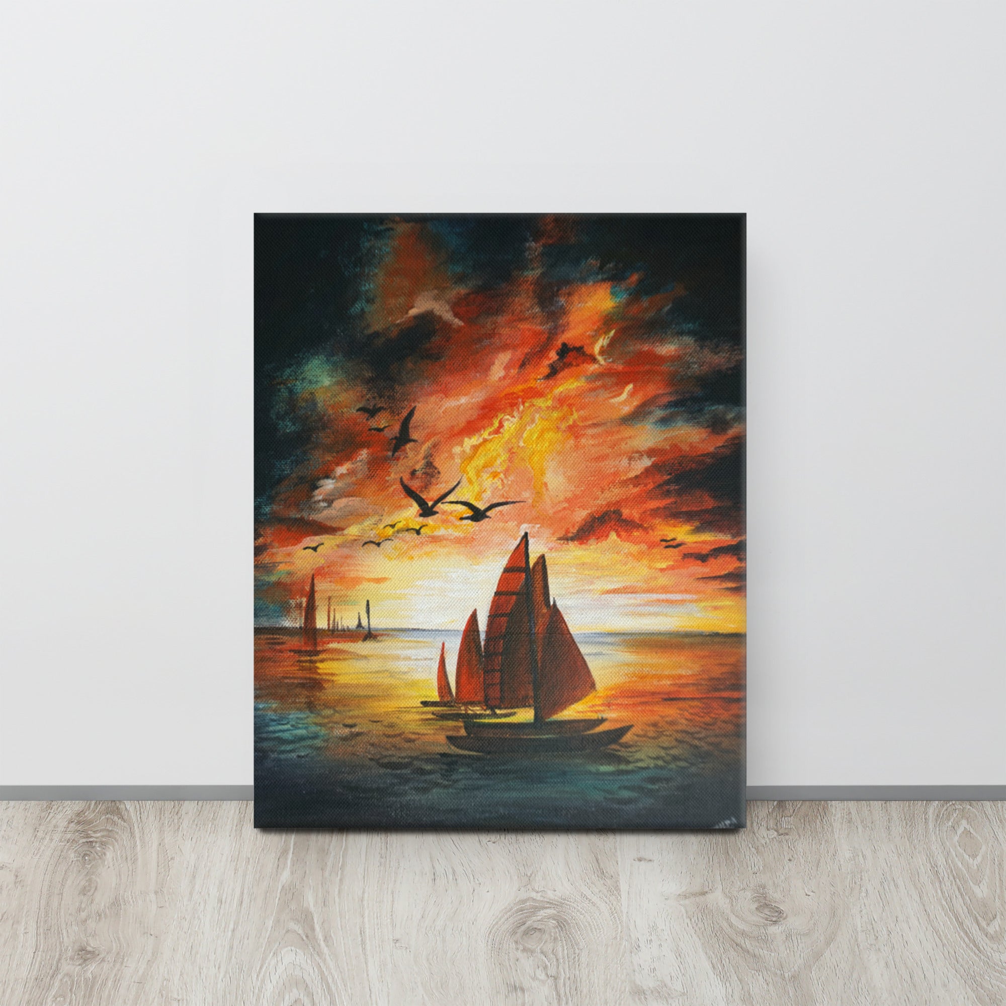 Canvas print :- Sunset