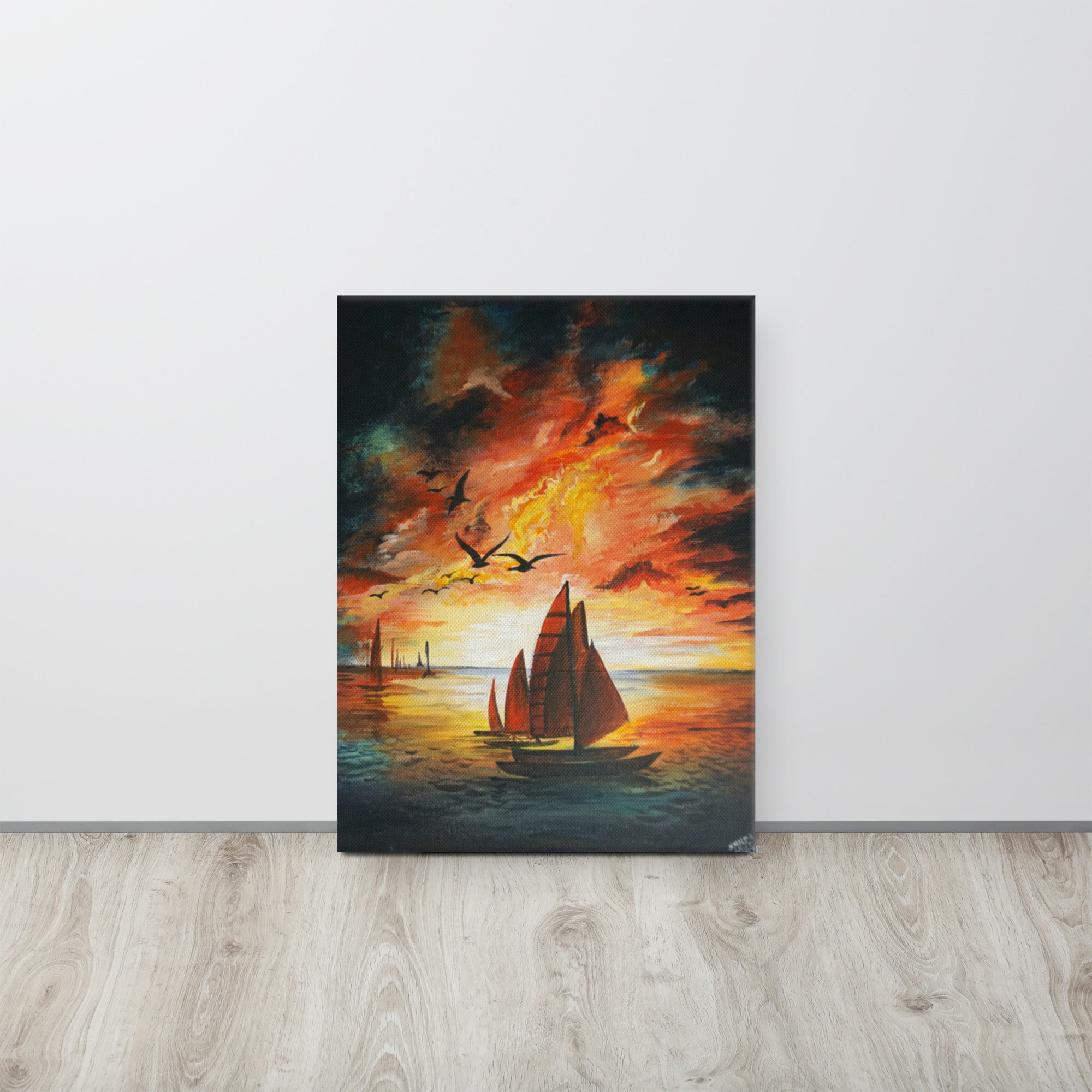 Canvas print :- Sunset