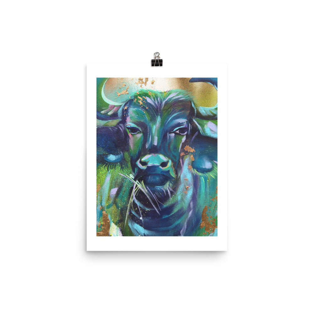 FINE ART PRINT :- BUFFALO