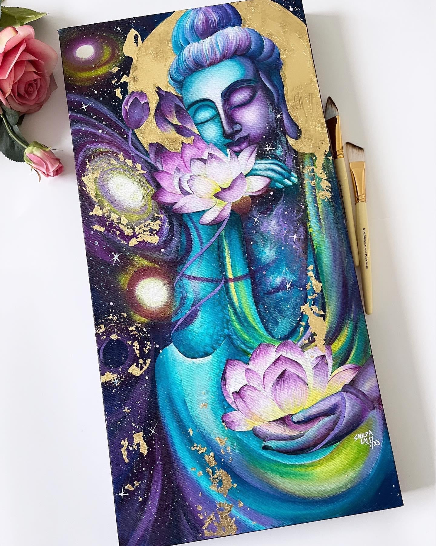 ORIGINAL ART :- “ Universe is speaking to you “