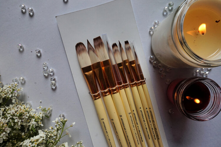 COMBO 18 :- ALL 9 SETS + BRUSH ORGANIZING RACK