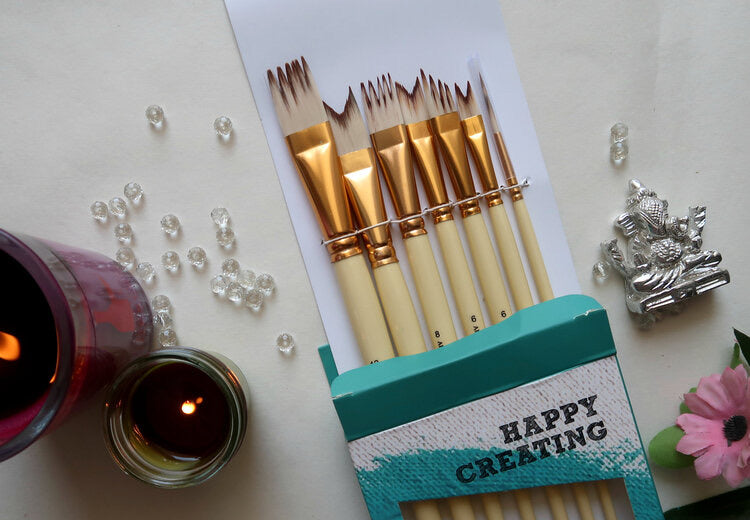 COMBO 18 :- ALL 9 SETS + BRUSH ORGANIZING RACK