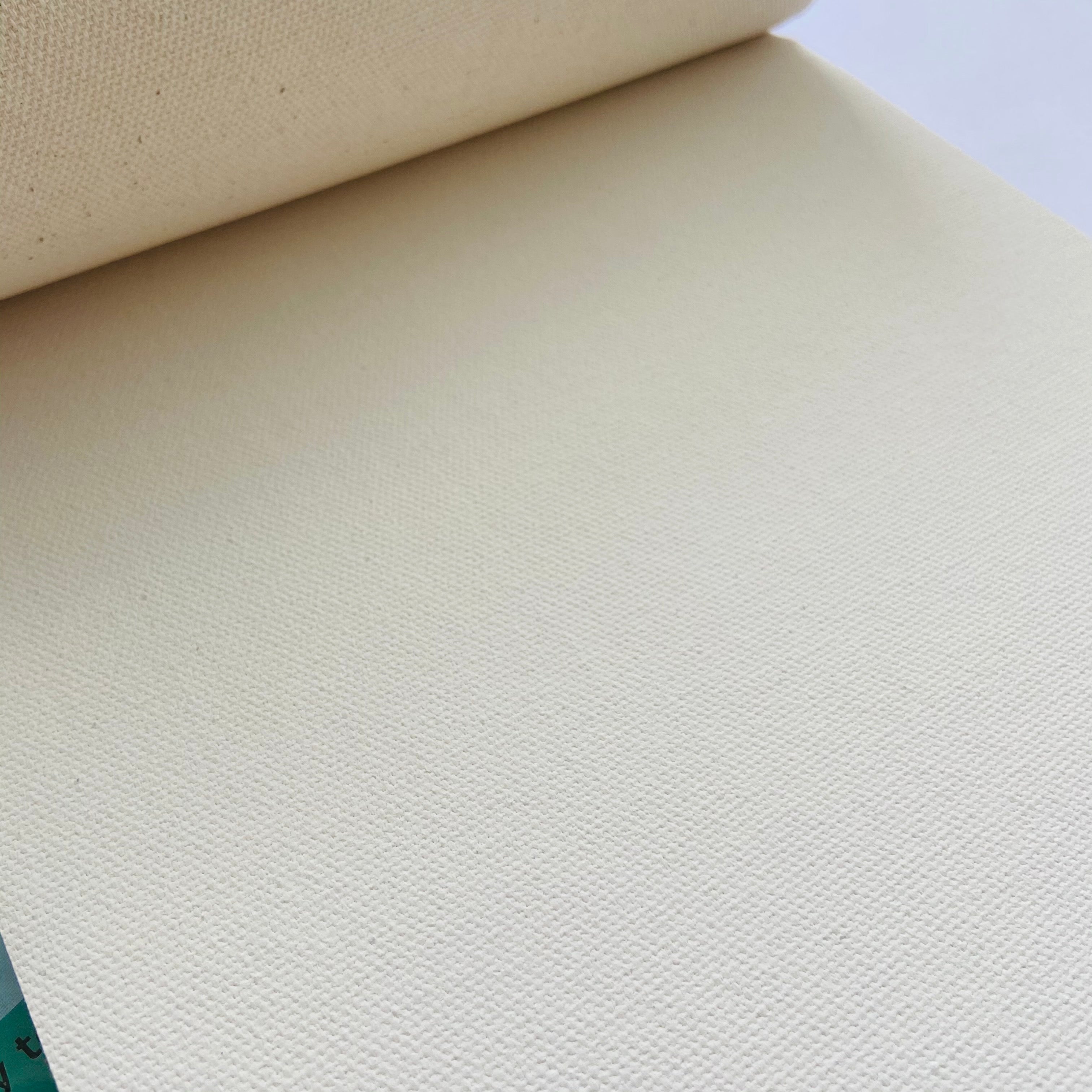 8/10" - 1 Small Size canvas pad / Canvas Cloth Sketchbook