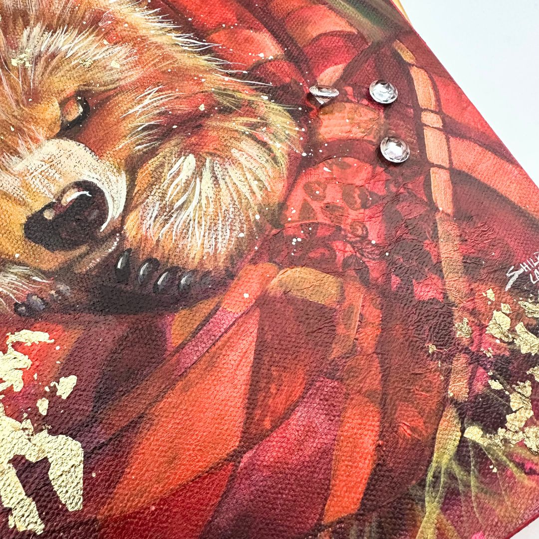 LIVE Cozy Fall Baby Bear Mixed Media &amp; Acrylic Painting Workshop | October 22 &amp; 23, 2026 🐻🍂