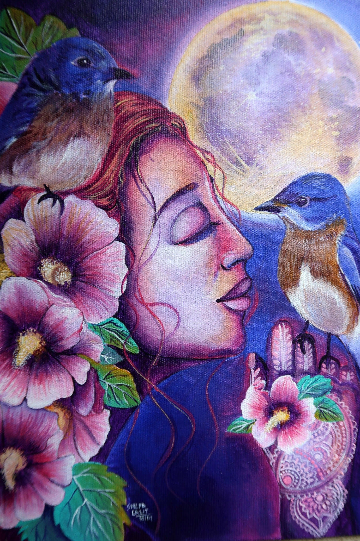 Mother Earth : Detailed Acrylic Painting Workshop on Canvas Board