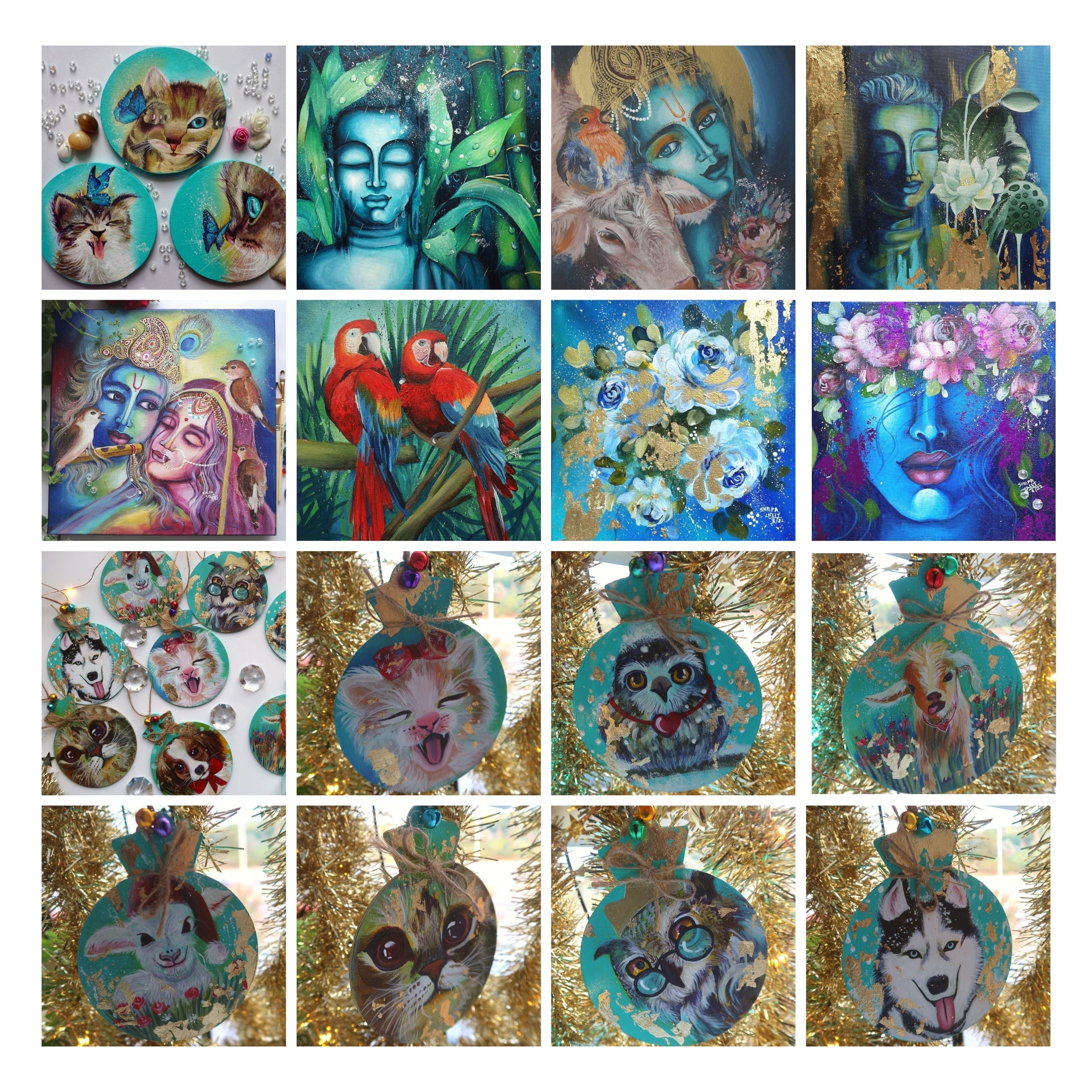 Artyshils Unlimited : Rent the Workshops | 50+ Beginner-Friendly Painting Classes (Acrylic &amp; Mixed Media)