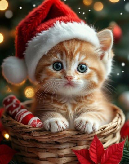 LIVE Christmas Kitty Mixed Media &amp; Acrylic Painting Workshop 🎄🐱✨ | December 10 &amp; 11, 2026
