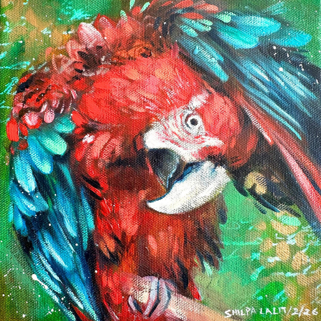 “ Dance like no one is watching “ Original Art on canvas