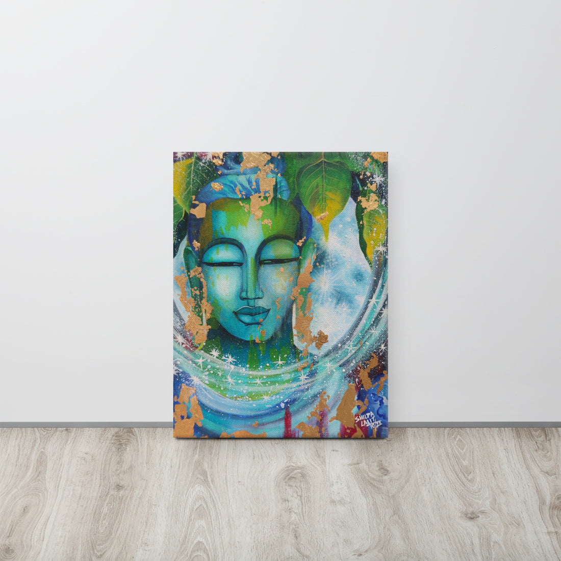 CANVAS PRINT :- Buddha with energies srrounding