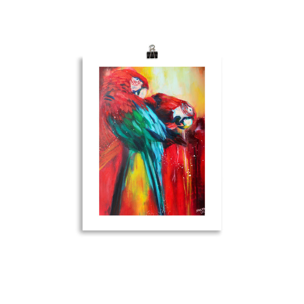 FINE ART PRINT :- “ Cover me in love “