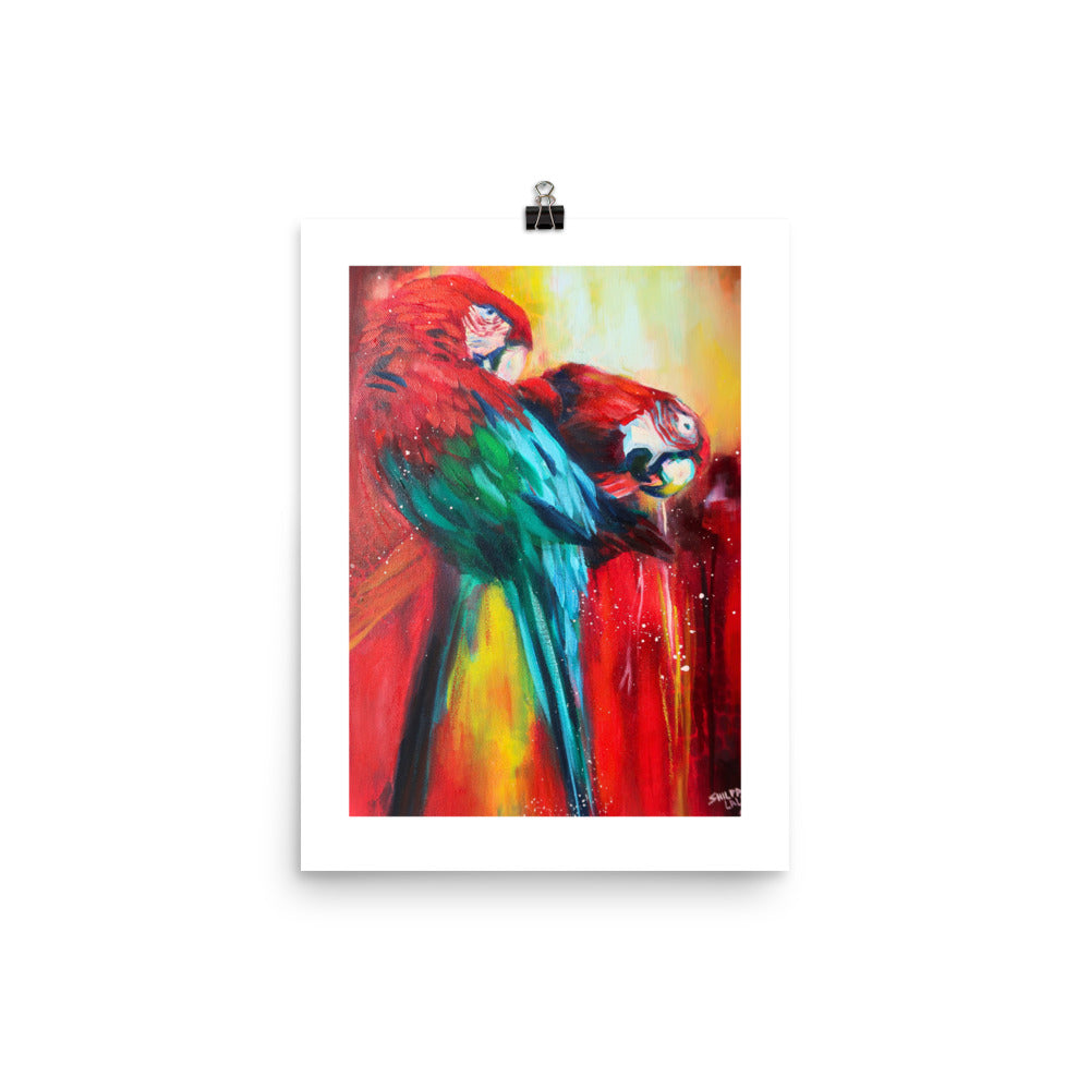 FINE ART PRINT :- “ Cover me in love “