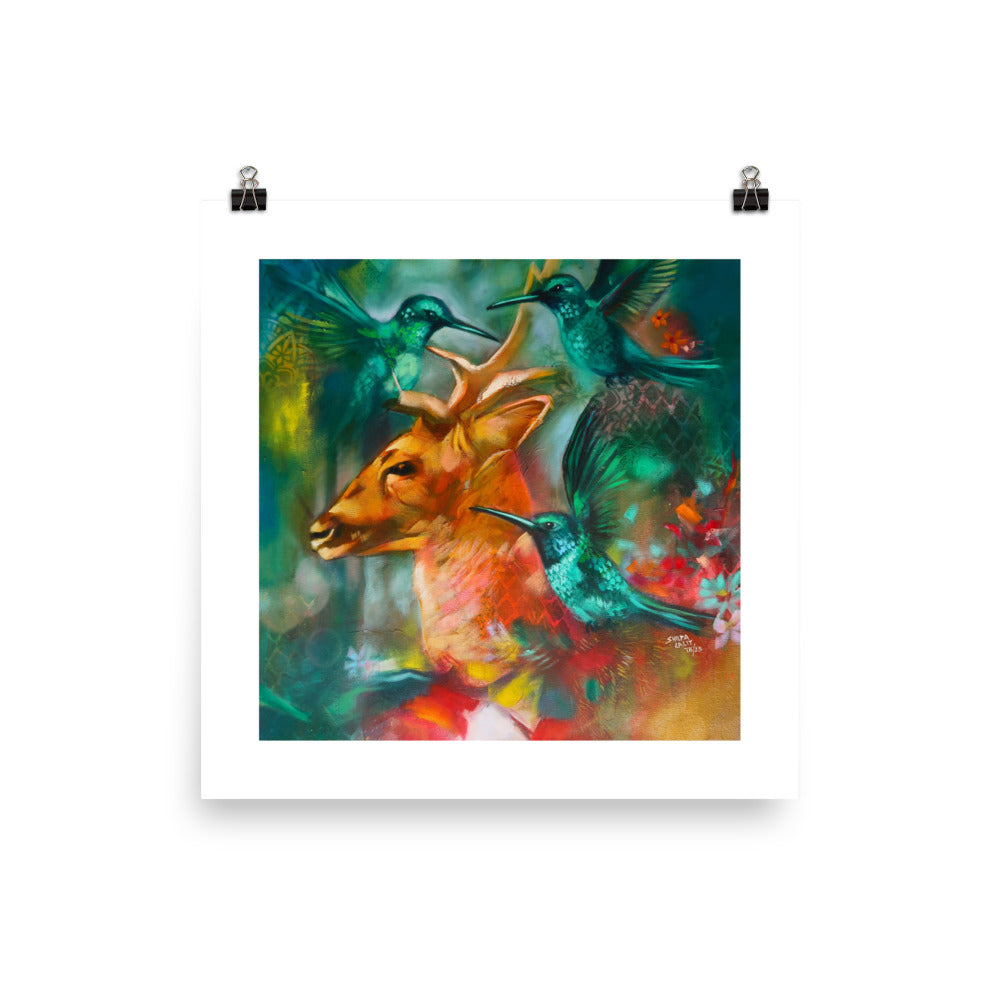 FINE ART PRINT :- &quot; Wild and free &quot;