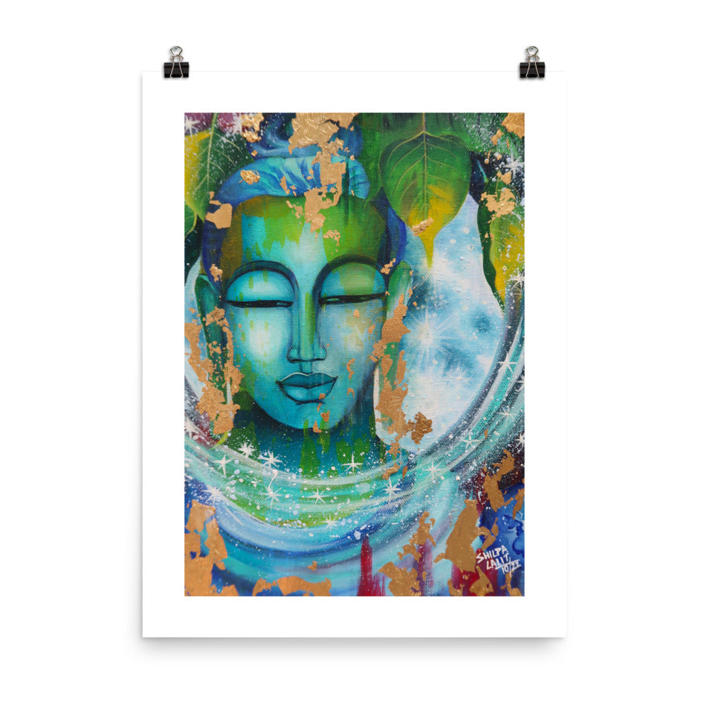 FINE ART PRINT :- “ Buddha with energies “