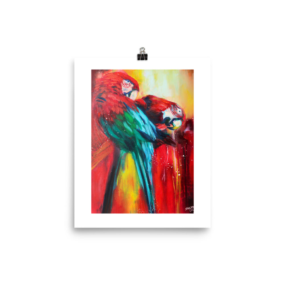 FINE ART PRINT :- “ Cover me in love “