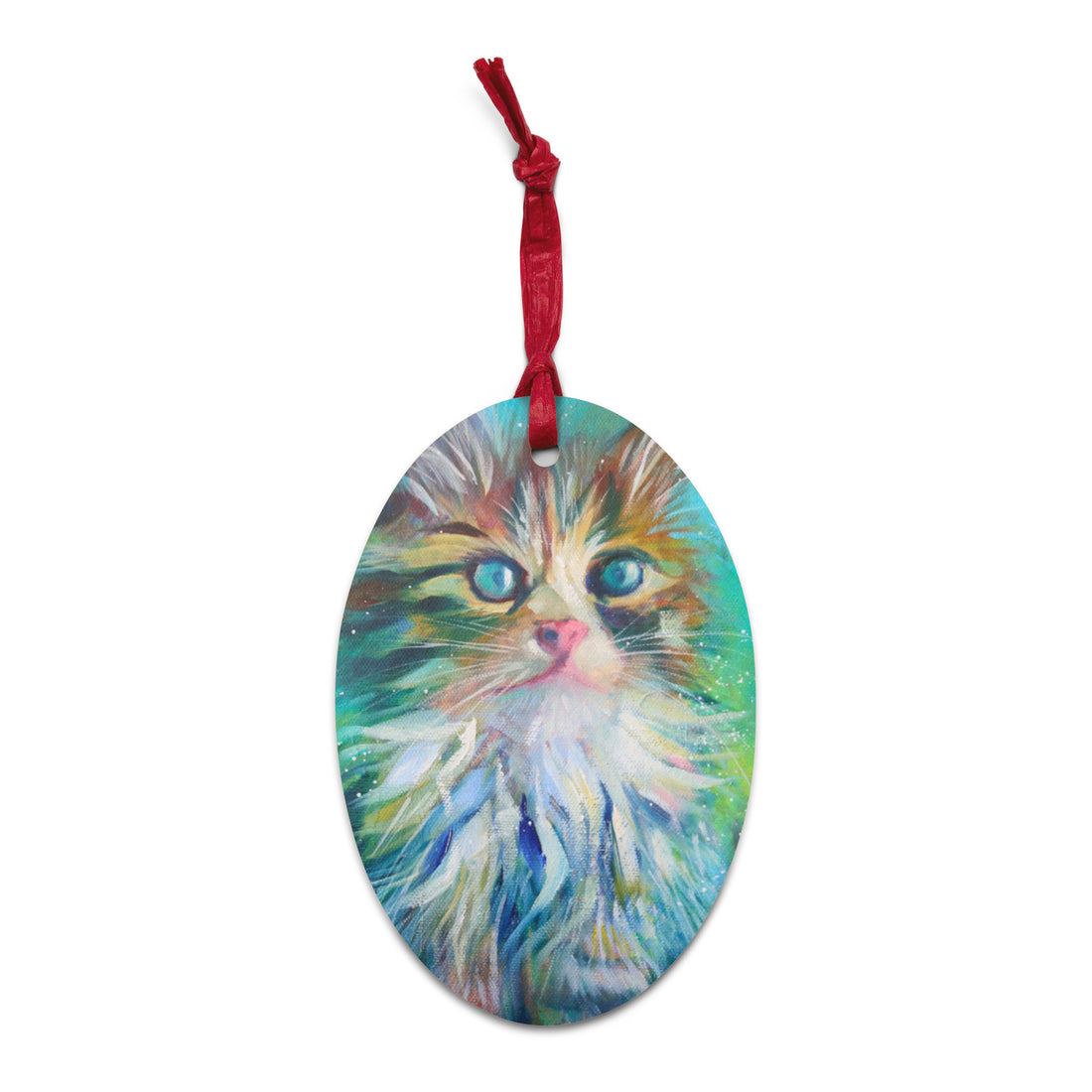 Wooden ornament - Crystal