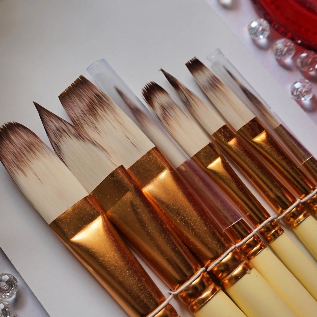 **VERSION 3** Long hair reservoir brushes for painting by Artyshils Art