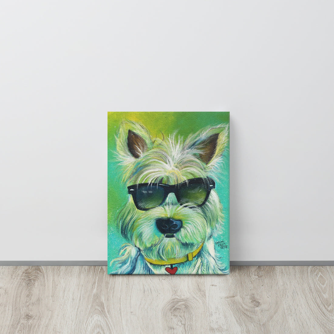 Canvas Print:- The rockstar