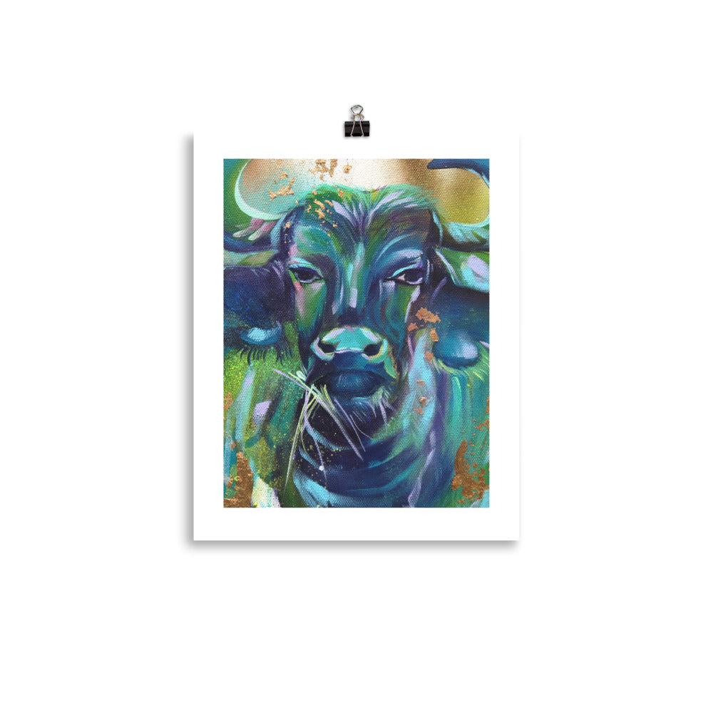 FINE ART PRINT :- BUFFALO