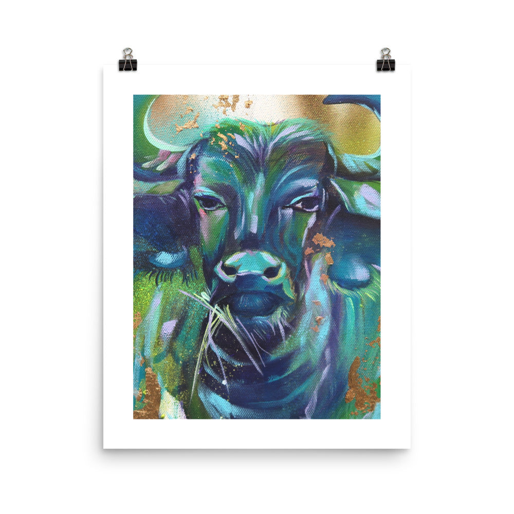 FINE ART PRINT :- BUFFALO