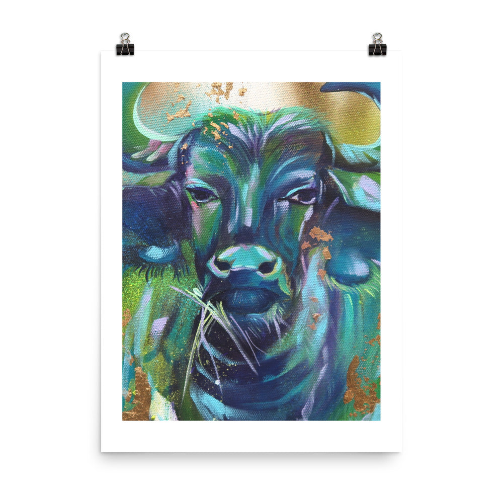 FINE ART PRINT :- BUFFALO