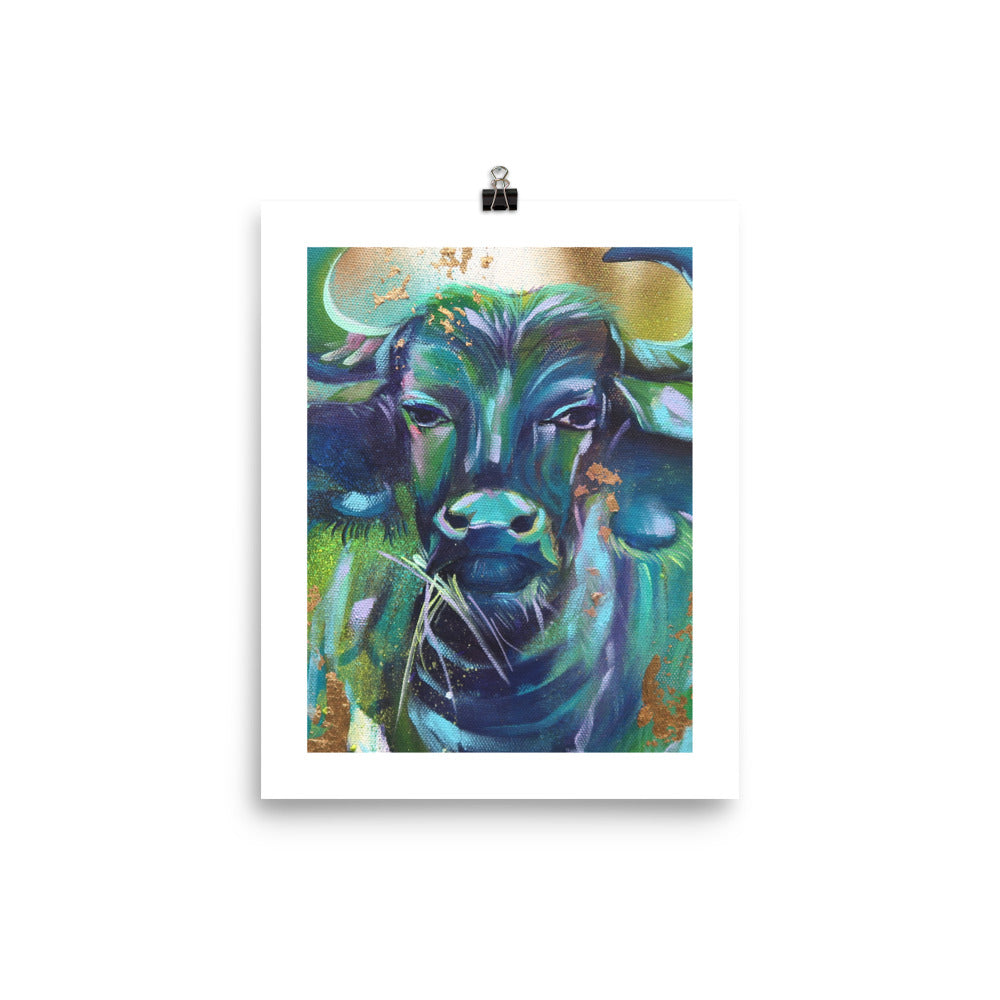 FINE ART PRINT :- BUFFALO