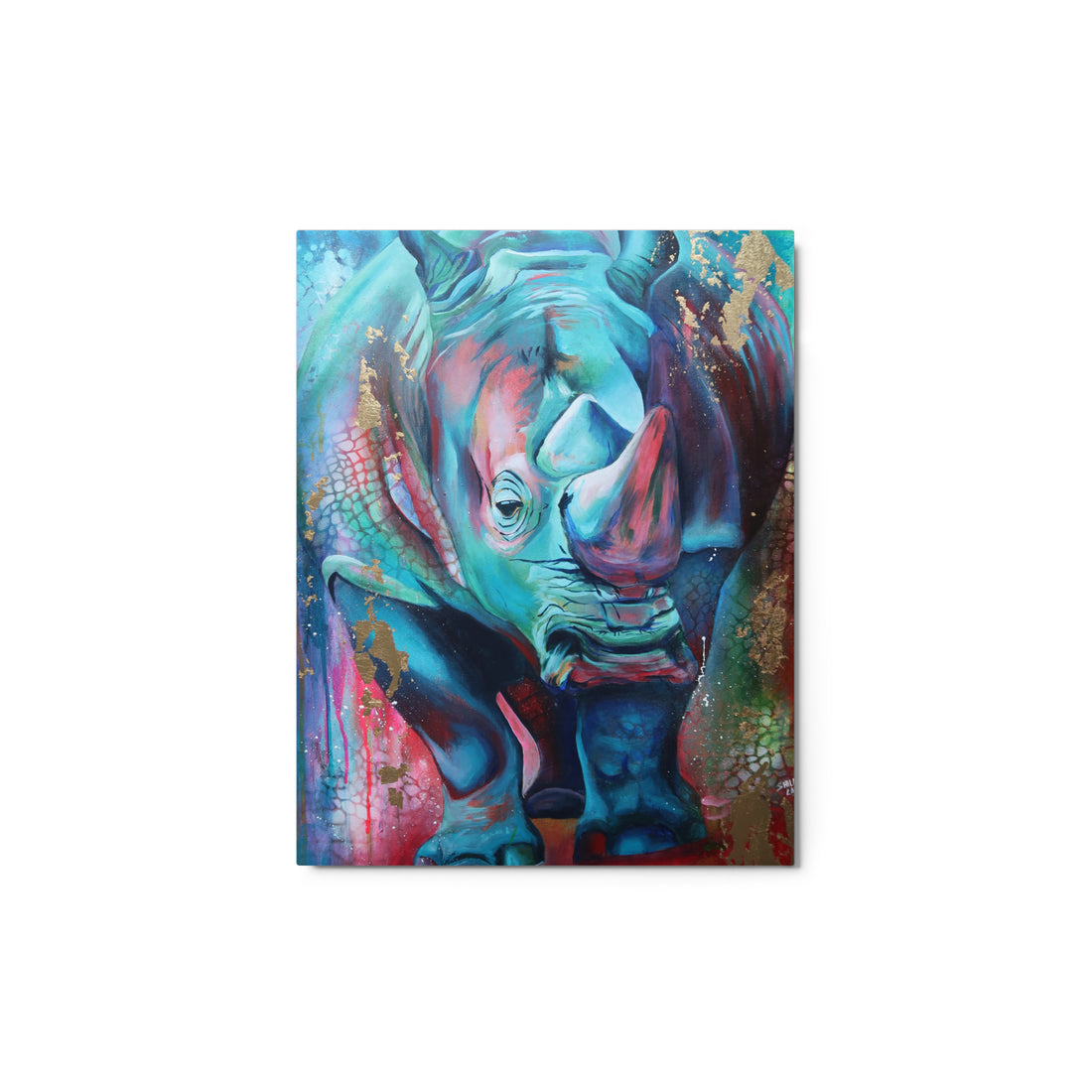 Metal print gloss - Rhino