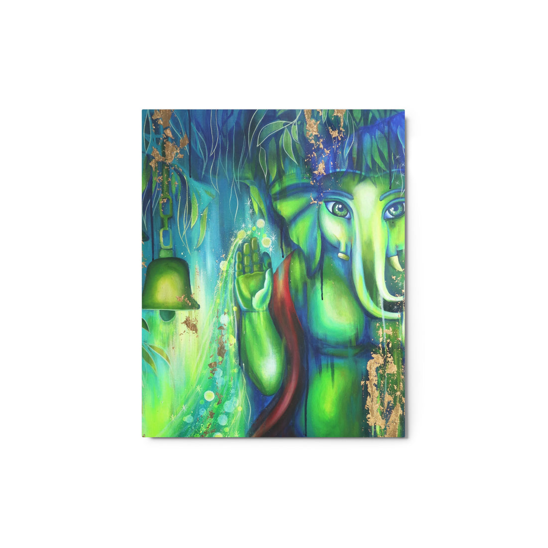 Metal print gloss - Lord Ganesha art