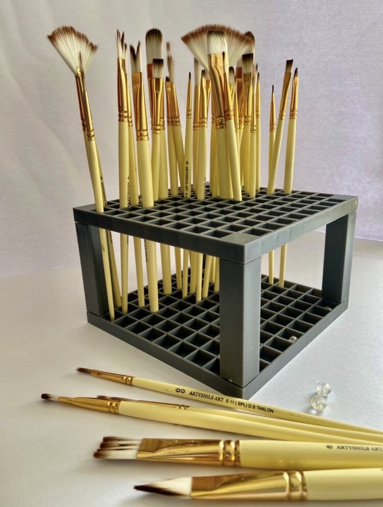 COMBO 18 :- ALL 9 SETS + BRUSH ORGANIZING RACK