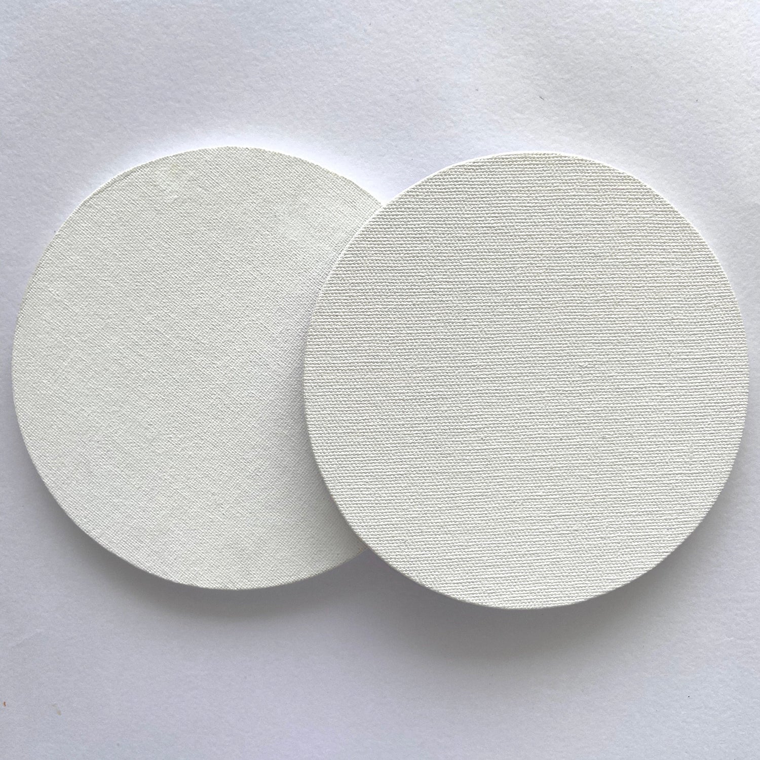 6&quot; WOODEN ROUND CANVAS PANELS 2 PIECES